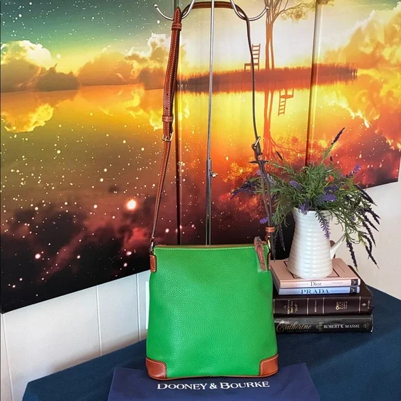 Dooney & Bourke Pebbled Leather Crossbody w/Dustbag - Picture 4 of 11